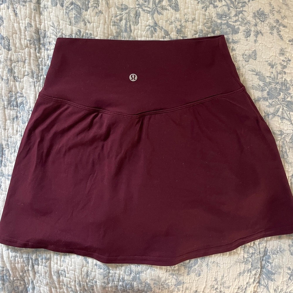 Lululemon Athletica Align High Rise Skirt in Garnet